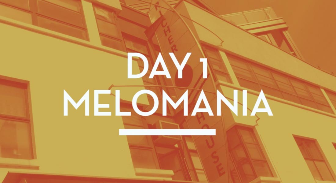 Love Won’t wait album launch tour – lunch time day 1 – Melomania