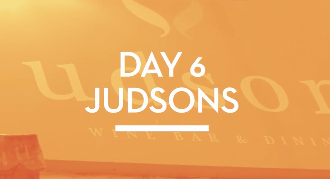 Album launch tour – day 6 – Judson’s